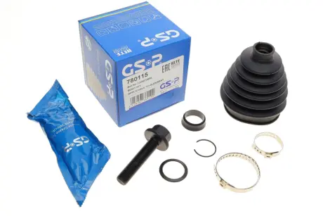 Пильовик ШРКШ зовн. гума 123*23,5*87 (к-кт з болтом) Audi A3 Skoda Octavia I, Superb I VW Golf IV, New Beetle, Passat, Polo 1.6-2.8 12.96-10.10 GSP 780115 Фольксваген Тигуан