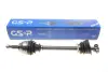 Піввісь ліва -ABS (L:625/A:21/O-30mm) Renault Kangoo/Clio II 98- GSP 250068