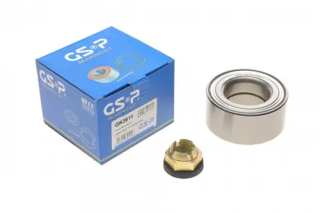 Підшипник передньої ступиці GSP GK3616