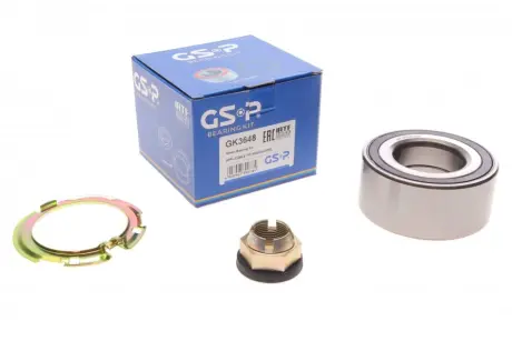Підшипник передньої ступиці GSP GK3648