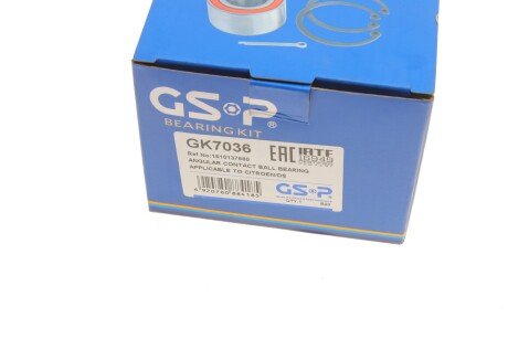 Подшипник передней ступицы gsp GK7036