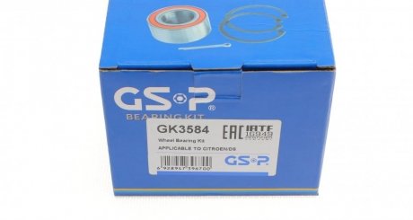 Підшипник передньої ступиці gsp GK3584