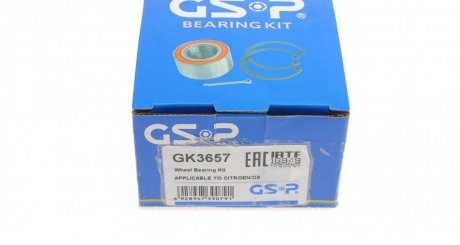 Подшипник передней ступицы gsp GK3657