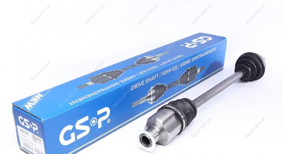 Полуось Kangoo 1.5dCi 02- Пр. (23нар./23вн.зуб) (724mm 26зуба) GSP 250193 (фото 1)