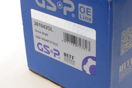 Приводной вал OE Line gsp 261042OL