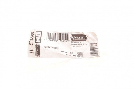 Головка ударная hazet 905SLG17