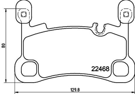 Тормозные колодки hella 8DB355039111