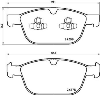 Поршневые кольца hella 8DB 355 014-541