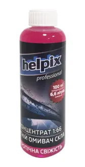 Омивач скла літній концентрат 1:6,6л 100ml тропіки helpix 4823075802845