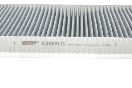 Угольный фильтр салона hengst E2963LC