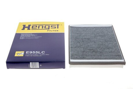 Угольный фильтр салона hengst E955LC