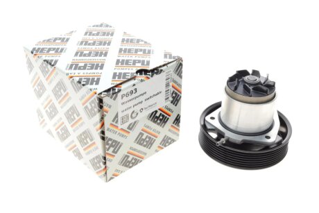Помпа води hepu P693 на Porsche Cayenne