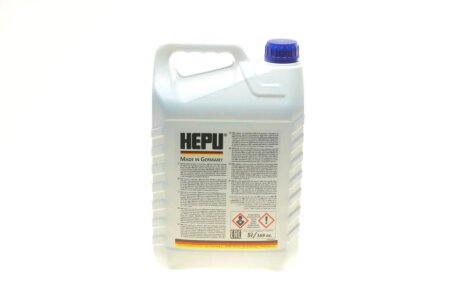 Антифриз-концентрат G11 (синій, -80*С), Antifreeze 5L hepu P999005