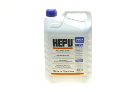 Антифриз-концентрат G11 (синій, -80*С), Antifreeze 5L hepu P999005 на Фольксваген Гольф 4