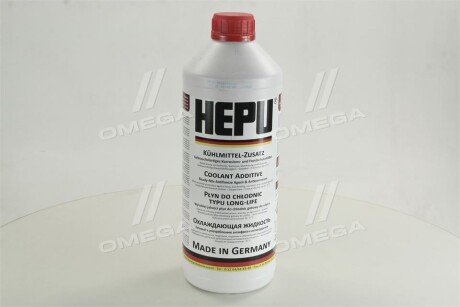 Антифриз G12 READY MIX RED -37C (Канистра 1,5л) hepu P900-RM-G12 на Опель Кадет д