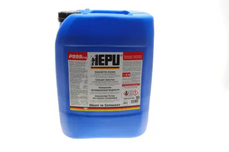 Антифриз-концентрат, G12 (красный), 20л Hepu P999-G12-020