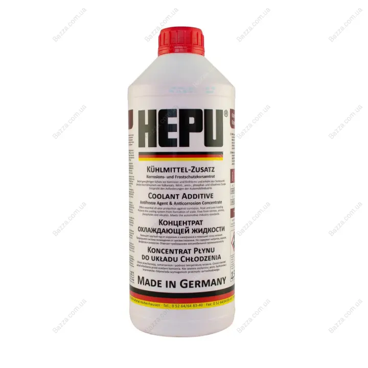 Антифриз красный (-80С) 1,5л. G012 hepu P999-G12