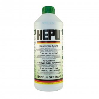 Антифриз зеленый (-80С) 1,5л. hepu P999-GRN