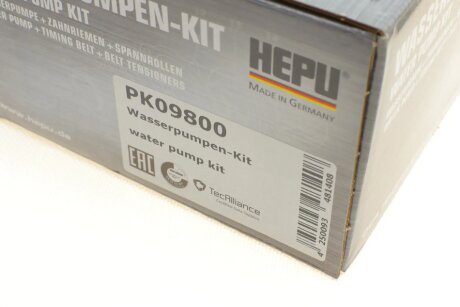 Комплект ремня грм hepu PK09800