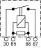 Реле паливн. насос 40A 12V (вир-во Elparts) herth+buss 75614614