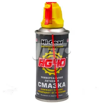 Универсальная литиевая смазка, аэрозоль 142г / 185 мл HI-Gear HG5504