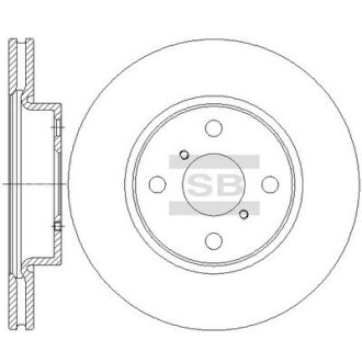 Диск гальмівний hi-Q SD4620