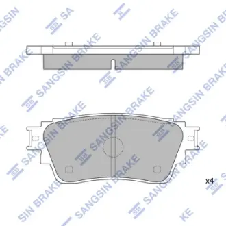 Тормозные колодки hi-q SP4350