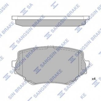 Передние тормозные колодки hi-Q SP1535