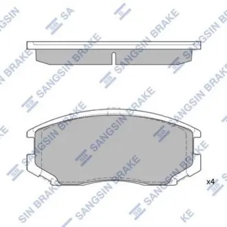 Передние тормозные колодки hi-q SP1142A