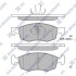 Колодки ручного (стоячого) гальма hi-Q SP1198