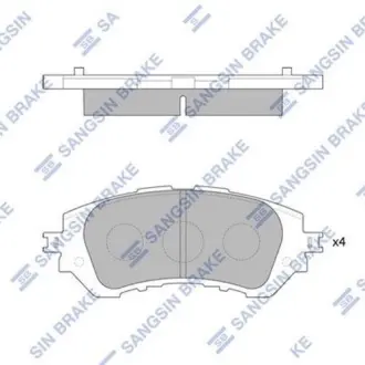 Колодки ручного (стоячого) тормоза hi-q SP1780