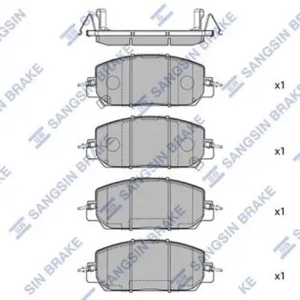 Передние тормозные колодки hi-q SP4176