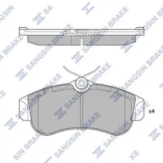 Передние тормозные колодки hi-q SP1581