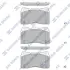 Передние тормозные колодки hi-q SP2119