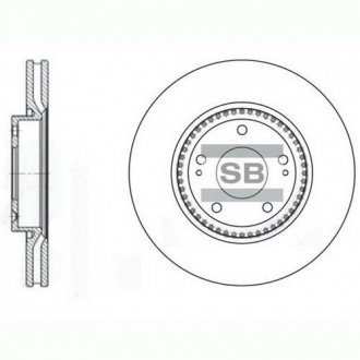 Передній гальмівний (тормозний) диск hi-Q SD1005