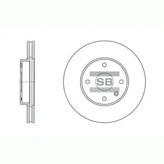 Передний тормозной диск hi-q SD3007
