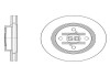 Передний тормозной диск hi-Q SD4006