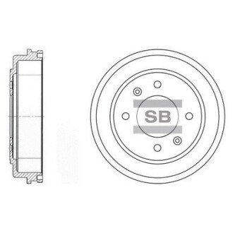 Тормозной барабан hi-Q SD1039