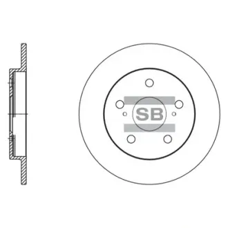 Гальмівний диск Hi-Q SD4616