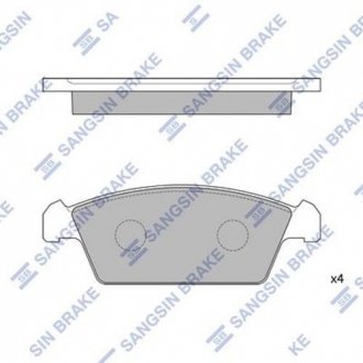 Колодки ручного (стоячого) гальма hi-Q SP1050