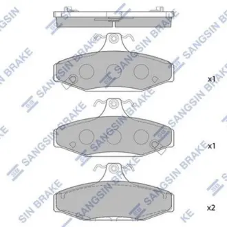 Тормозные колодки hi-q SP1066