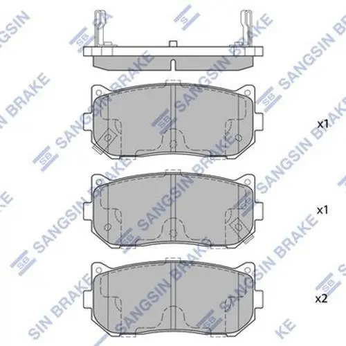 Тормозные колодки hi-q SP1079-R