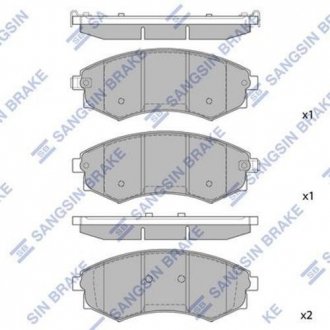 Тормозные колодки hi-Q SP1111