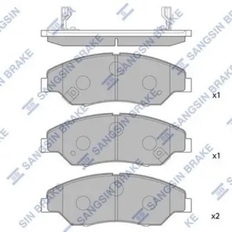 Тормозные колодки hi-q SP1118