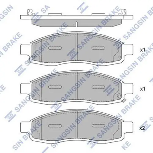 Тормозные колодки hi-q SP1455