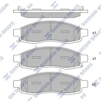 Тормозные колодки hi-q SP1455