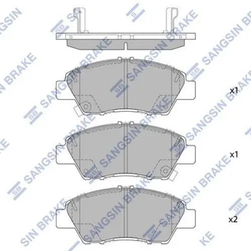 Тормозные колодки hi-q SP1463