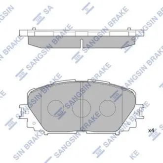 Тормозные колодки hi-q SP1588