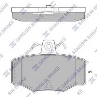 Тормозные колодки hi-q SP1741