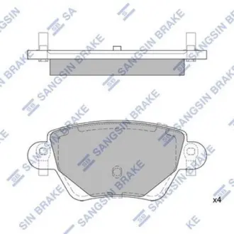 Тормозные колодки hi-q SP2031